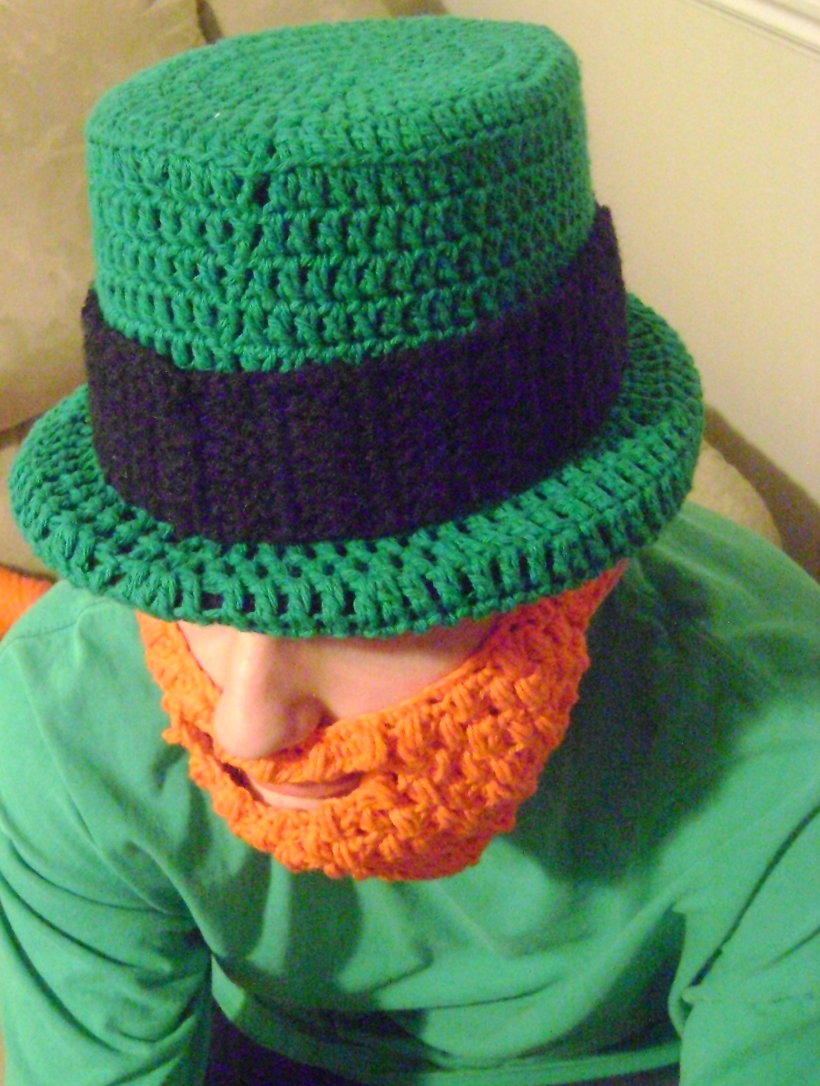 Crochet Leprechaun Hat